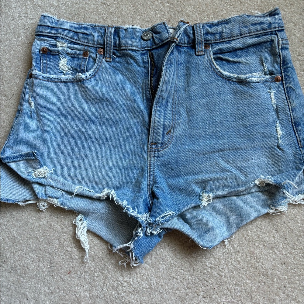 Abercrombie, mom shorts, high rise, size 28/6